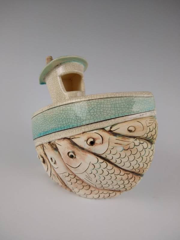- a Ceramic by Fiona Bates, measuring 18 x 20 cm (H x W) £110